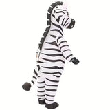 NNETM Zebra Inflatable Costume Suit for Adults