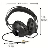 NNETM Dual Plug Wired Studio Headphones
