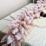 NNETM Pink Christmas Garland Pine Cedar