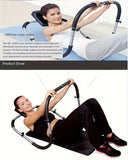 NNETM Abdominal Exerciser Iron Back Extension Bench with Cushion