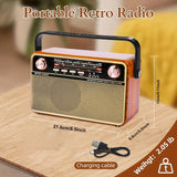 NNETM Portable AM/FM/SW Radio with USB/TF/AUX