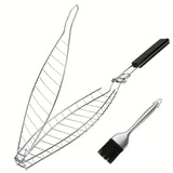 NNETM Fish Grilling Basket with Handle