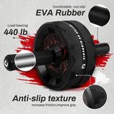 NNETM Core Abdominal Wheel Roller with Knee Pad