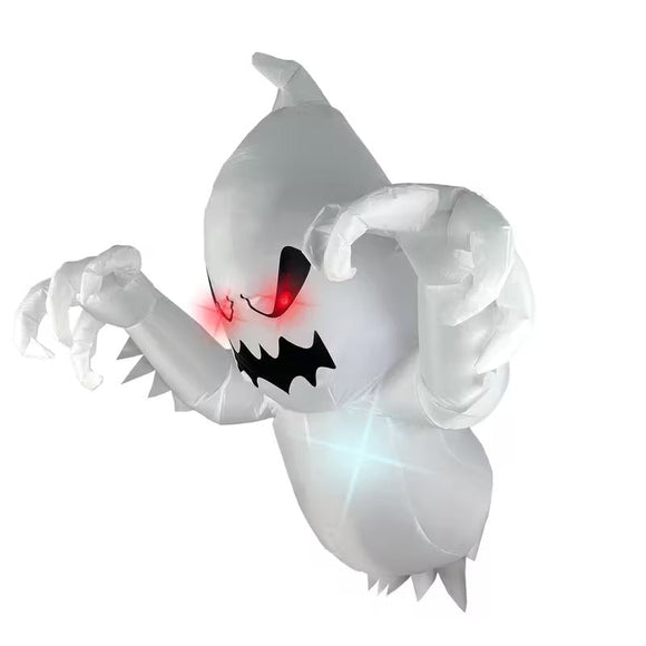 NNETM Inflatable Halloween Ghost with LED Lights
