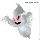NNETM Inflatable Halloween Ghost with LED Lights