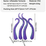 NNETM Inflatable Octopus Arms with Suction Cups (4-Pack)