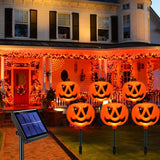 NNETM Solar Powered Pumpkin Lights (Set of 6)