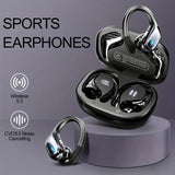 NNETM Wireless Sport Earbuds with Mic & LED Display