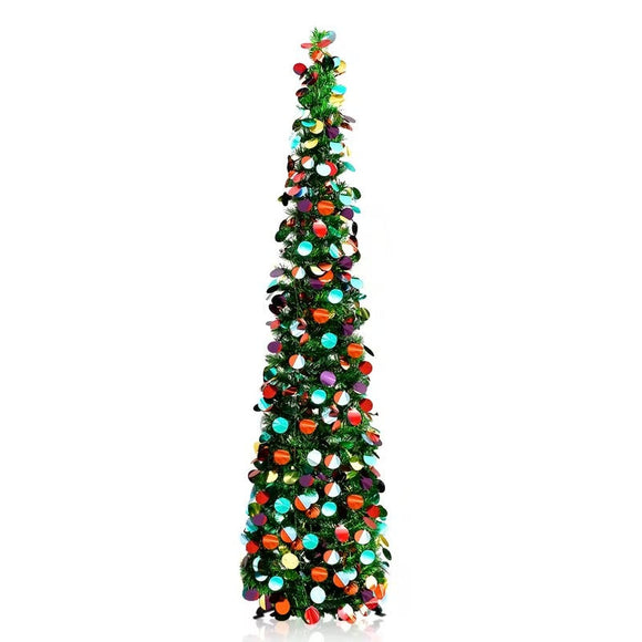 NNETM Pop-Up Sequin Christmas Tree