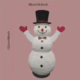 NNETM Gentleman Style Telescopic Snowman