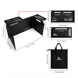 NNETM Outdoor Camping Portable Foldable Stove Wind Deflector