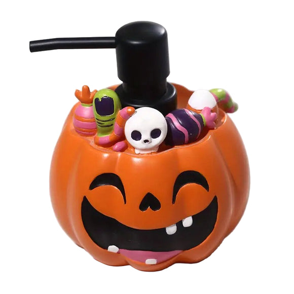 NNETM Pumpkin Resin Soap Dispenser Freestanding
