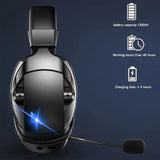 NNETM Wireless Gaming Headset with Mic, 48H Battery