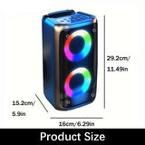 NNETM Large Wireless Speaker with Deep Bass