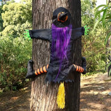 NNETM Flying Witch Halloween Decoration Outdoor Yard Hanging