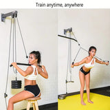 NNETM Wall Pulley Rope System Training Equipment