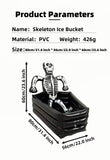 NNETM Giant Inflatable Skeleton Ice Bucket Decoration