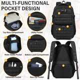 NNETM Travel Backpack for Men with Laptop Compartment