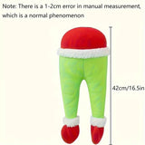 NNETM Plush Elf Leg Decoration Christmas Tree Ornament