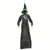 NNETM Voice-Activated Hanging Ghost Prop with Sound and Light