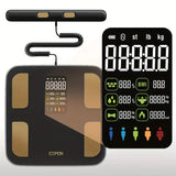 NNETM Wireless Smart Body Scale with LED Display