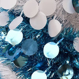 NNETM Blue White Glitter Christmas Tree