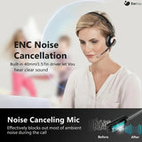 NNETM Wireless Headset with Mic and Charging Dock
