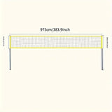 NNETM Volleyball Set Outdoor PVC Net with Accessories