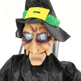 NNETM Voice-Activated Hanging Ghost Prop with Sound and Light