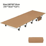 NNETM Camping Cot Folding Ultralight Outdoor Bed