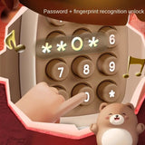 NNETM Music Penny Bank Fingerprint Password Savings Box Gift