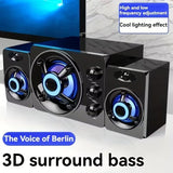 NNETM Wireless Speaker 2.1 Channel USB Bass Sound System
