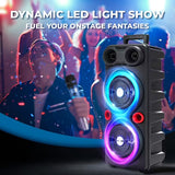 NNETM Wireless Party Speaker with RGB Bass Sound