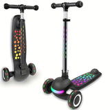NNETM Kids Scooter Adjustable Height with LED Wheels