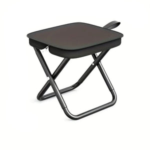 NNETM Folding Stool Iron Frame Outdoor Camping Chair
