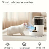 NNETM Automatic Pet Feeder with Camera and WiFi Control