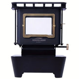 NNETM Retro Stainless Steel Camping Stove with Window