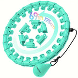 NNETM Weighted Fitness Hoop with Massage Points