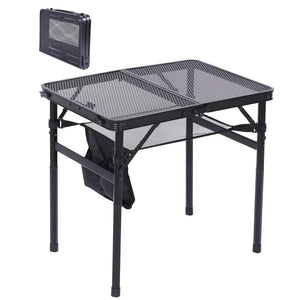 NNETM Black Metal Casual Side Table