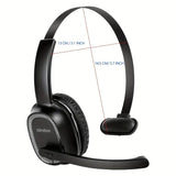 NNETM Wireless Noise Cancelling Headset for Office & Drivers