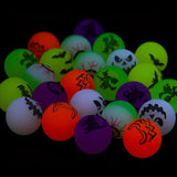 NNETM Glowing Halloween Bouncing Balls (48pcs)