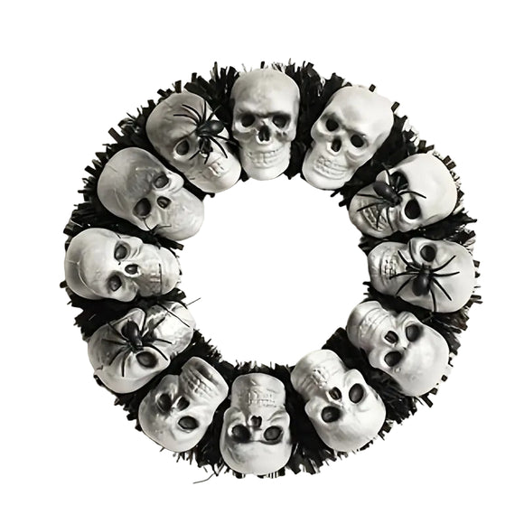 NNETM Halloween Skull Garland Wall Hanging Decoration
