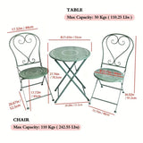 NNETM RV Camping Foldable Outdoor Bar Set (3pcs)