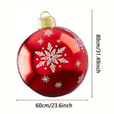 NNETM 2D Flat Extra Large Christmas Inflatable Balloons