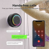 NNETM Wireless Speaker with Suction Cup & LED Lights