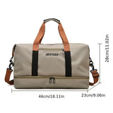 NNETM Large Multifunctional Gym and Travel Carry-On Bag