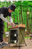 NNETM Storage Cabinet Table Camping