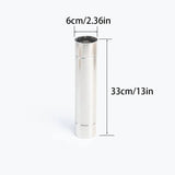 NNETM Portable Foldable Wood Stove with 7 Chimneys