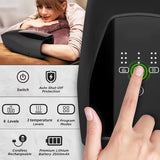 NNETM Ergonomic Hand Massager with Heat & Vibration