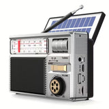 NNETM Portable Multifunctional Radio FM/AM/BT/Solar
